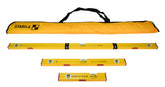 Stabila 29940 Magnetic Level Set 48", 24", & 12" 80AS-M with Carrying Case